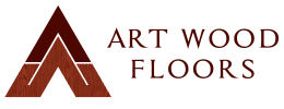 Art Wood Floors logo designed for flooring company in Milwaukee Art Wood Floors logo designed for flooring company in Milwaukee