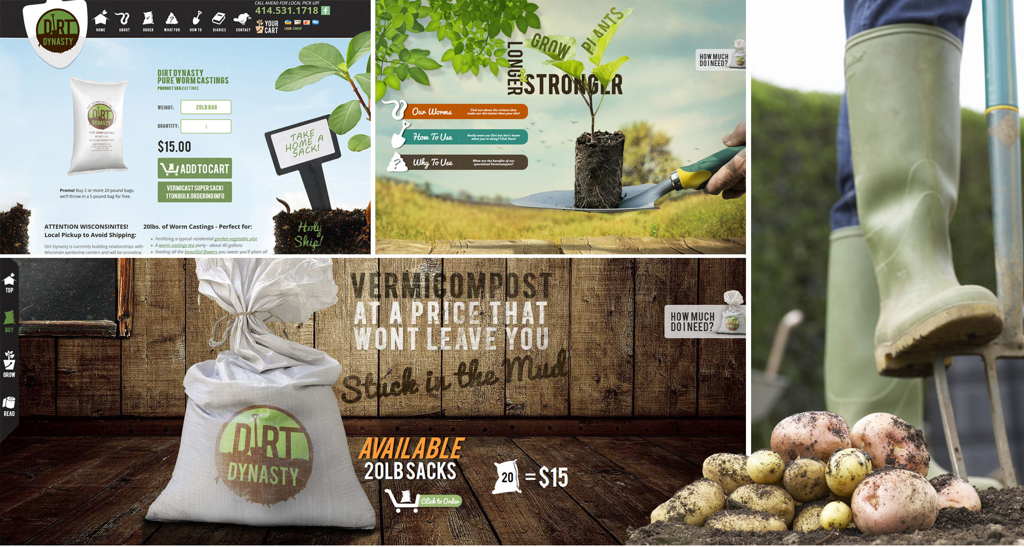 Dirt Dynasty Website Designed by iNET