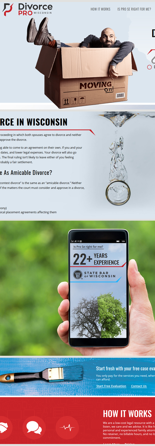Milwaukee web marketing for Divorce Pro Wisconsin