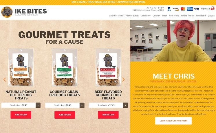 Milwaukee non-profit dog bakery succeeds with the help of iNET's innovative web developers