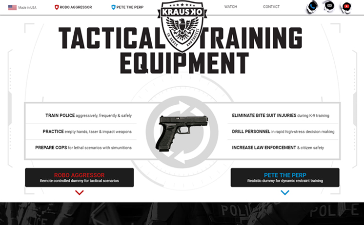 Wisconsin Tactical Gear and Equipment Supplier succeeds with iNET's internet marketing and web design