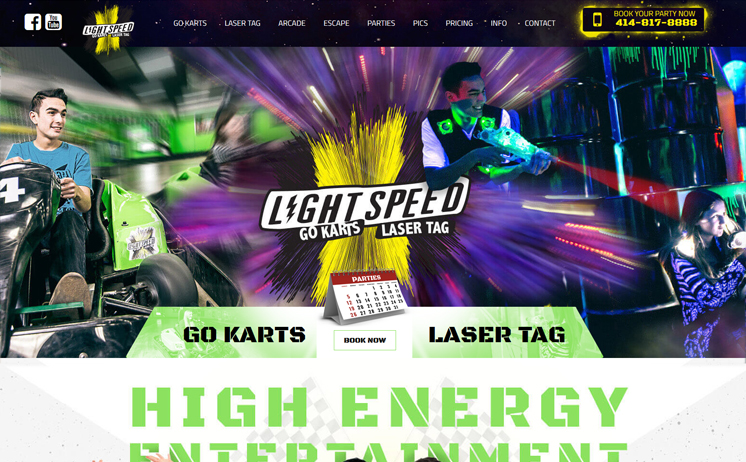 Waukesha area indoor go kart, laser tag & arcade center races to the top of search engine results