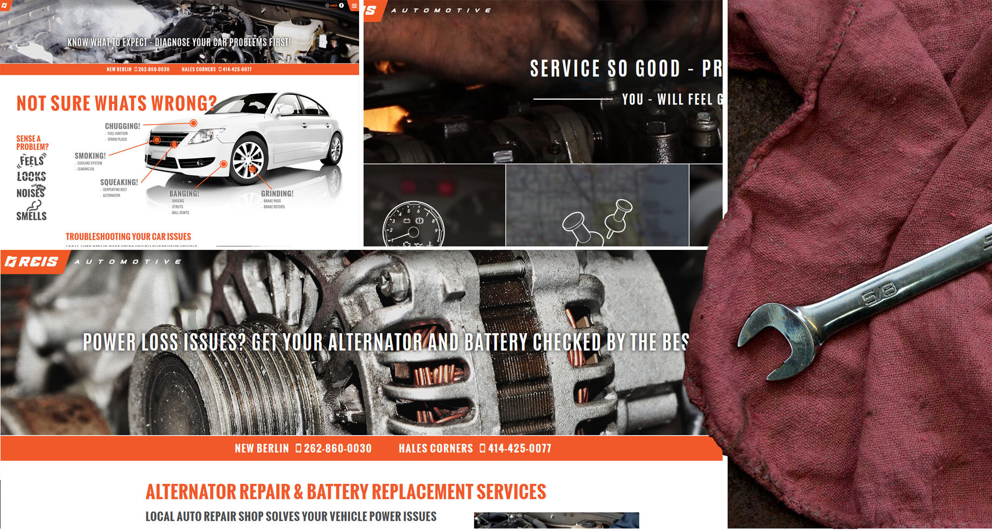 Automotive Repair Website Designers