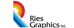 Logo design by iNET Waukesha for Ries Graphics Logo design by iNET Waukesha for Ries Graphics