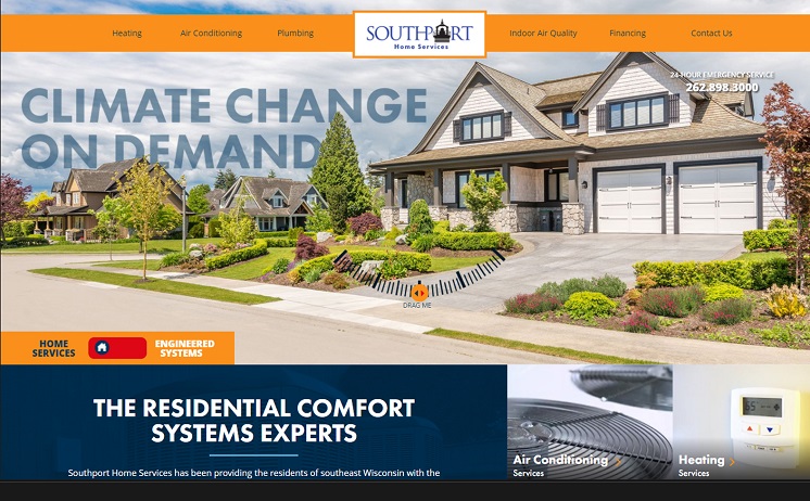 Milwaukee web design and development for Plumbing and HVAC Company Milwaukee web design and development for Plumbing and HVAC Company