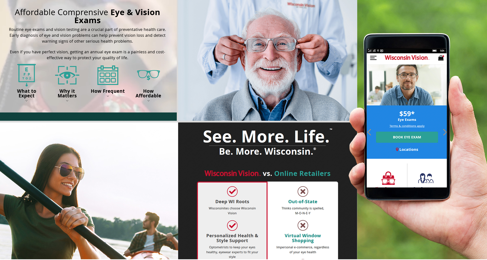 Milwaukee Web Marketing for vision health companies