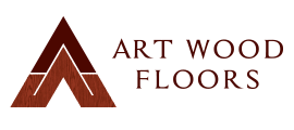 Art Wood Floors logo designed for flooring company in Milwaukee