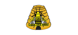 Logo design for The Bee Guy created by Waukesha based iNET Web