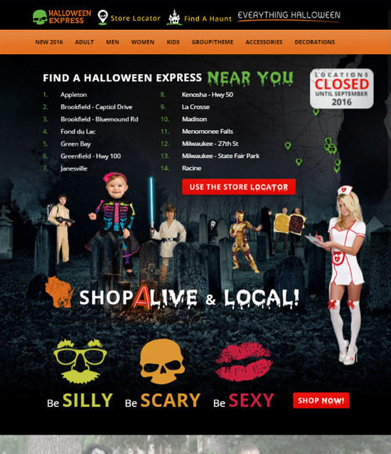 Responsive design is about making businesses money Website design Halloween