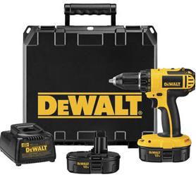 High resolution Milwaukee graphic design product image of Dewalt cordless screwdriver!
