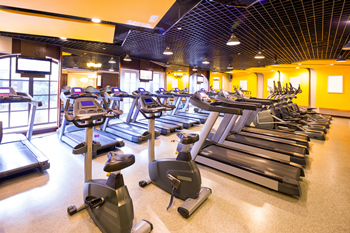 Websites by iNET Web help fill up fitness centers with clients. Fitness center interior