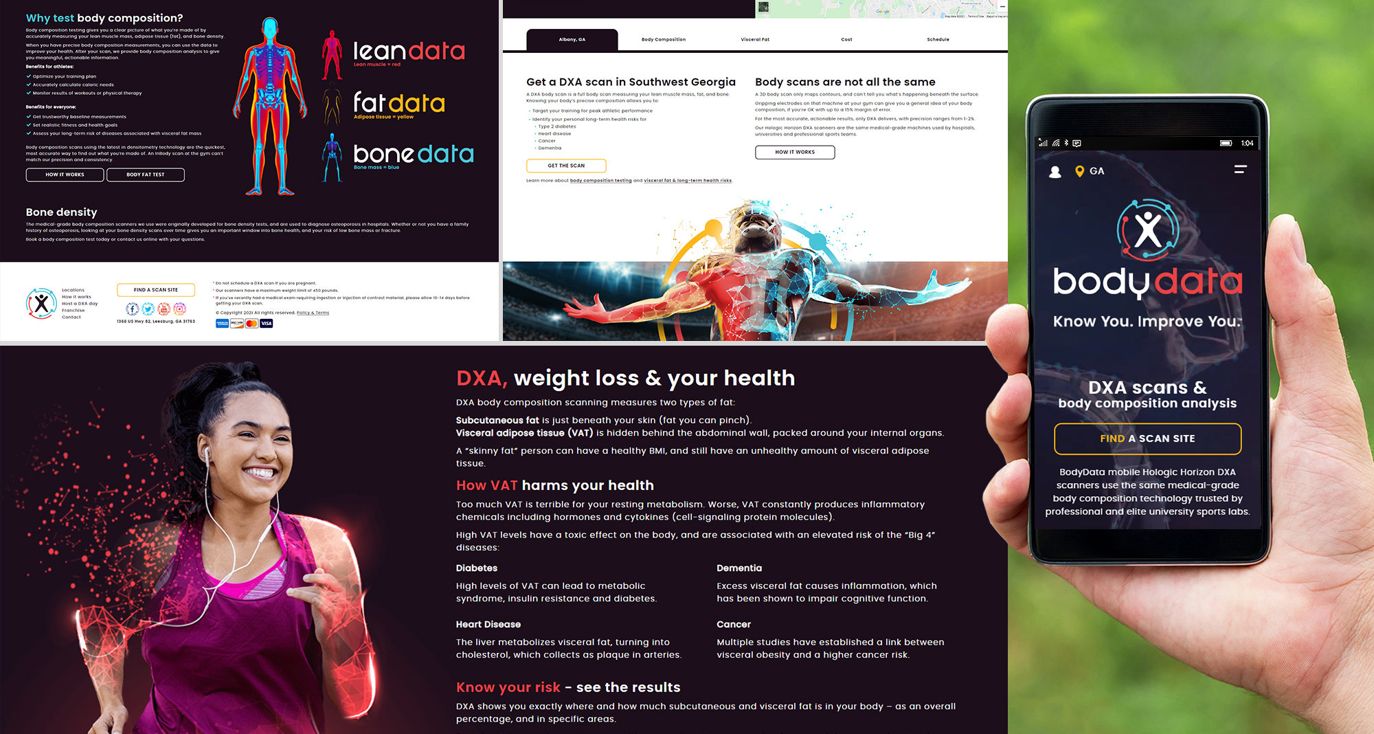 Milwaukee web marketing for Body Data