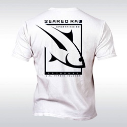 Seared Raw Sportfishing T-shirt design by iNET Web