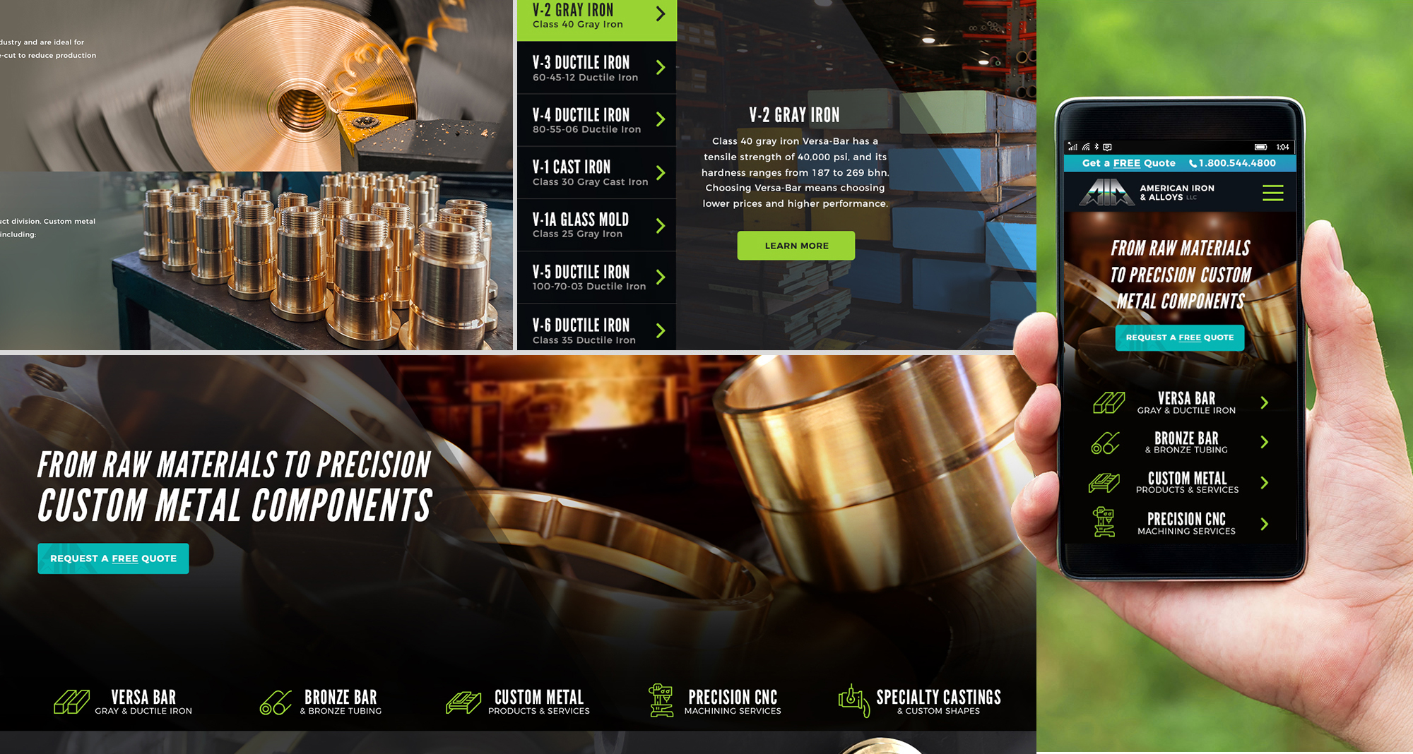 Milwaukee web marketing for American Iron & Alloys