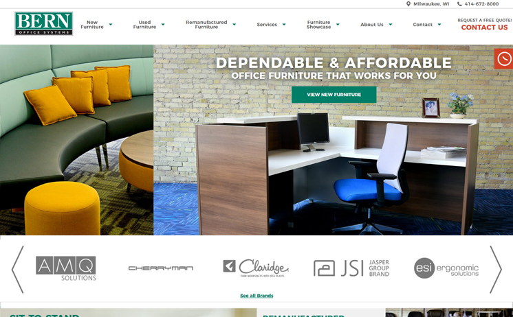 Bern Office Systems Web Developer Office Furniture Retailer