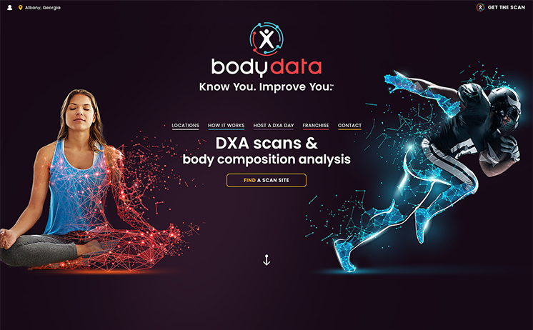 DXA scanning and body composition analysis business succeeds with radio, web development and SEO by iNET Web