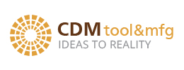 CDM Tool & Mfg logo designed by Waukesha iNET Web