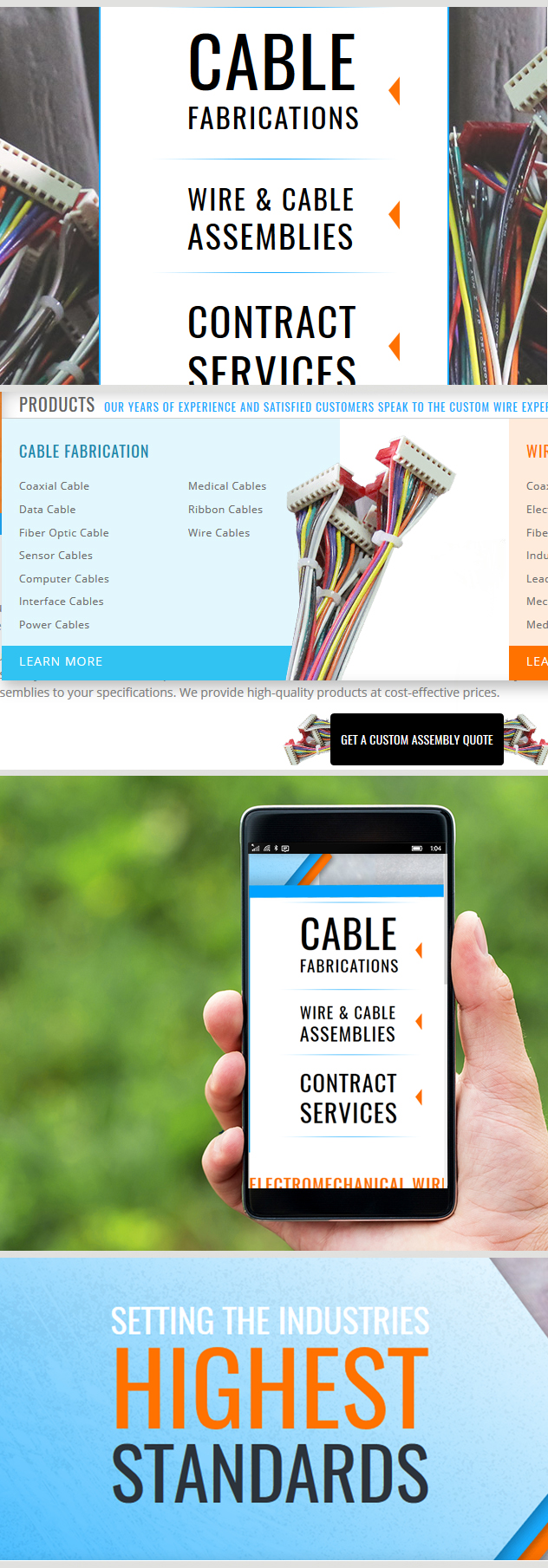 Milwaukee web marketing for Custom Wire Industries