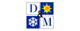 D& M Heating logo by iNET Web Designers D& M Heating logo by iNET Web Designers