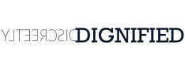 Discreetly Dignified logo design by iNET Web Discreetly Dignified logo design by iNET Web
