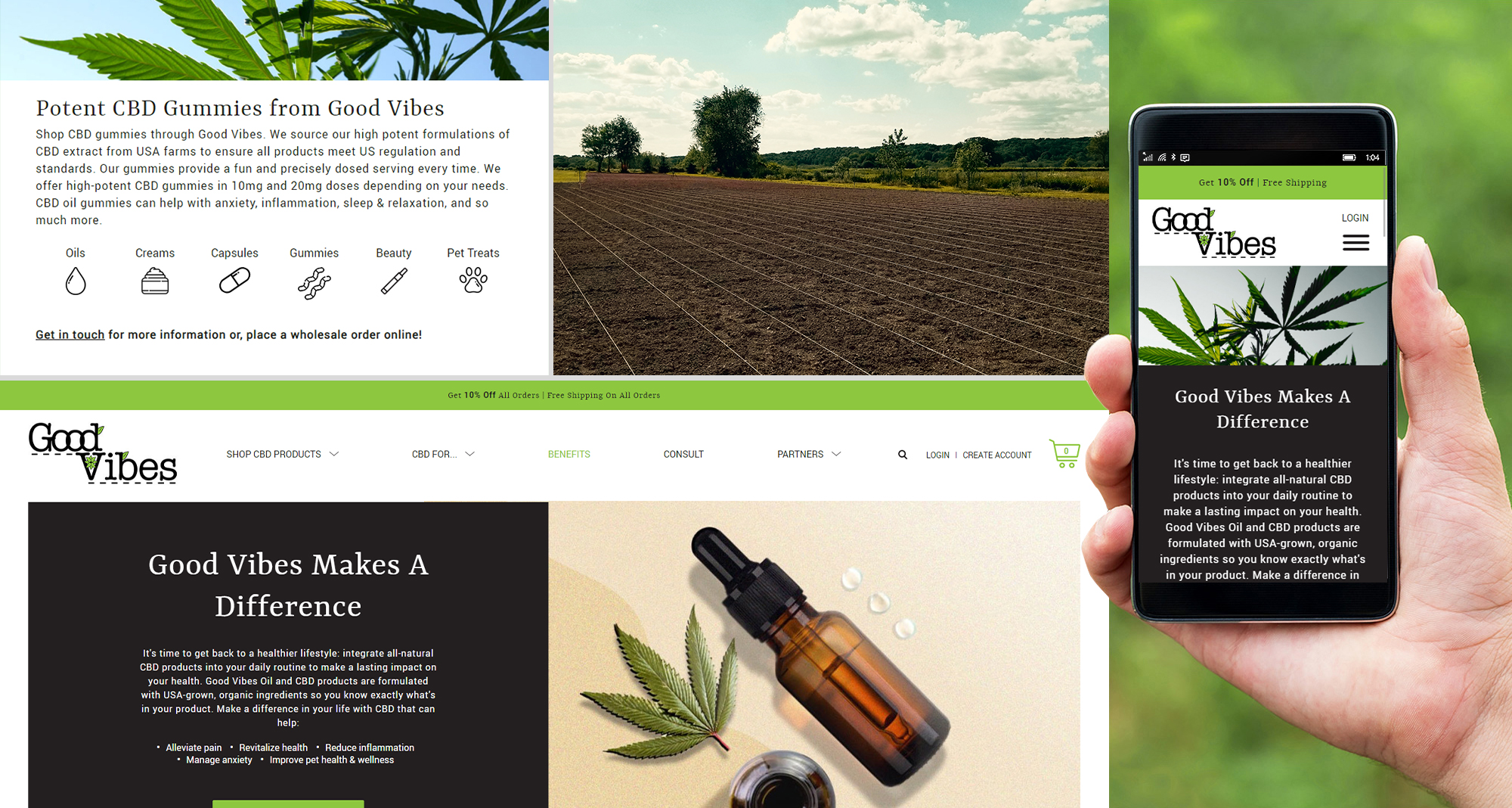 National CBD E-commerce Site by iNET