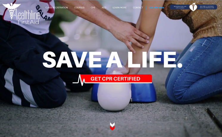 Waukesha website design and development with user friendly navigation for CPR Training Company Waukesha website design and development with user friendly navigation for CPR Training Company