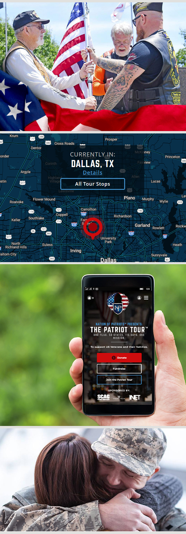 Milwaukee web marketing for Nation Of Patriots