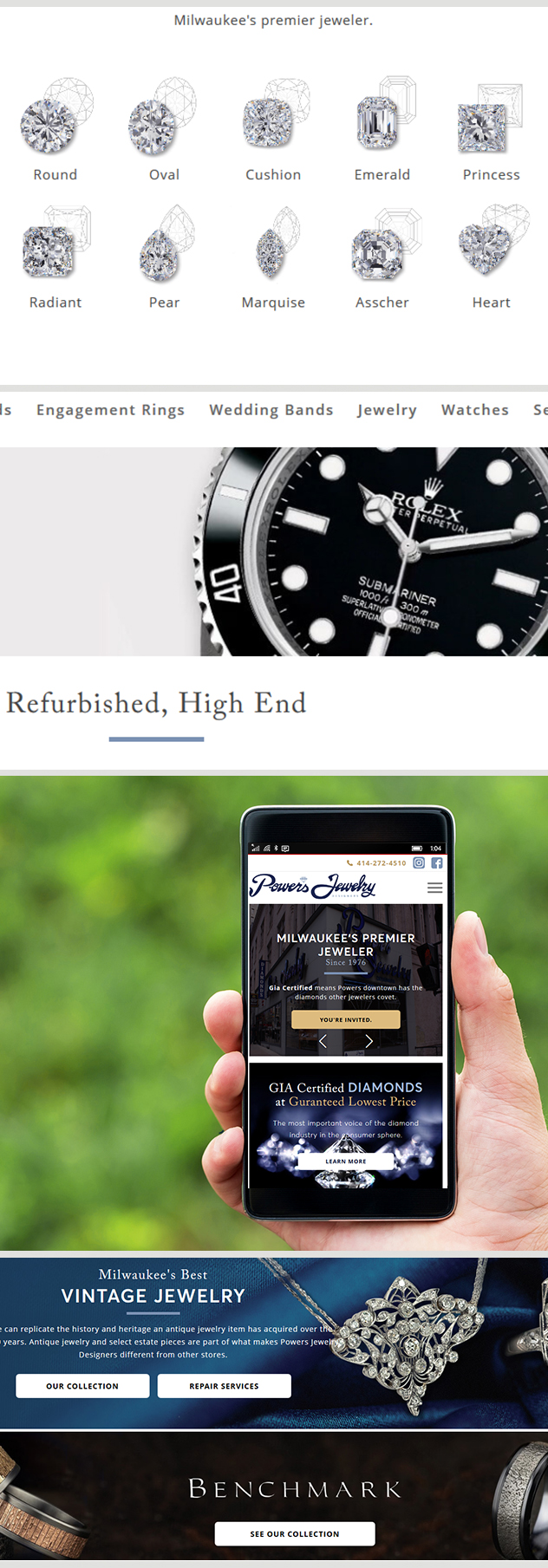 Waukesha Web Developers for Jewelers