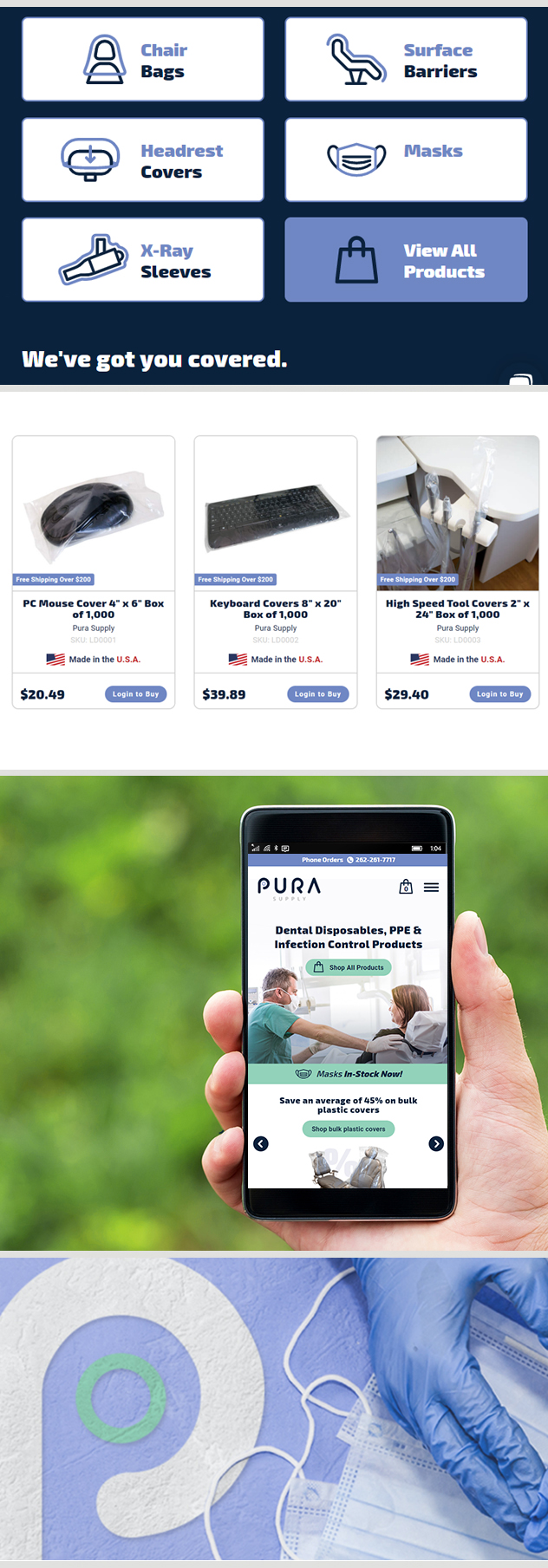 Milwaukee web marketing for Pura Supply