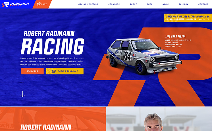 Milwaukee Web Developement for Race Car Drivers