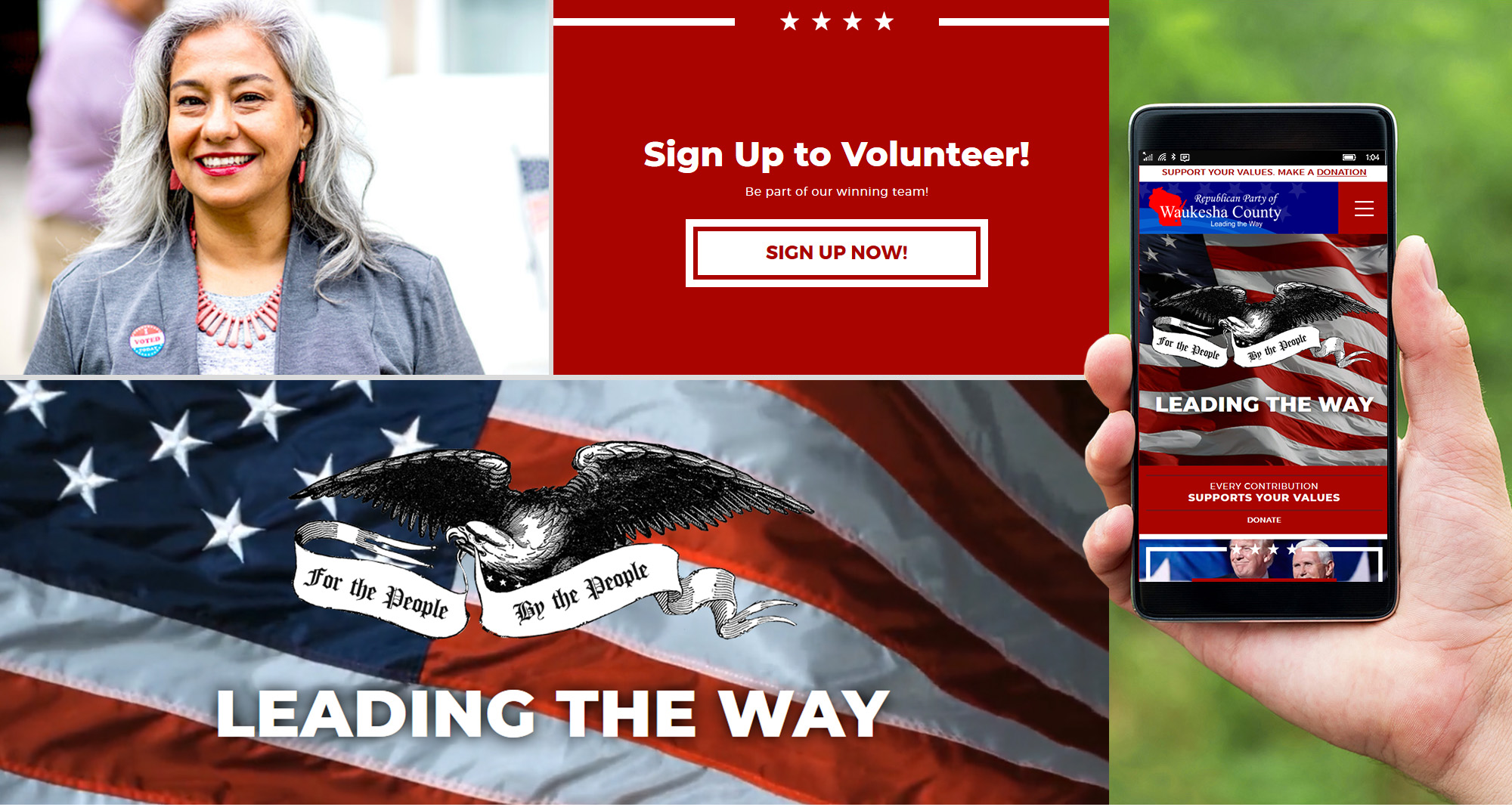 Milwaukee web marketing for Waukesha GOP