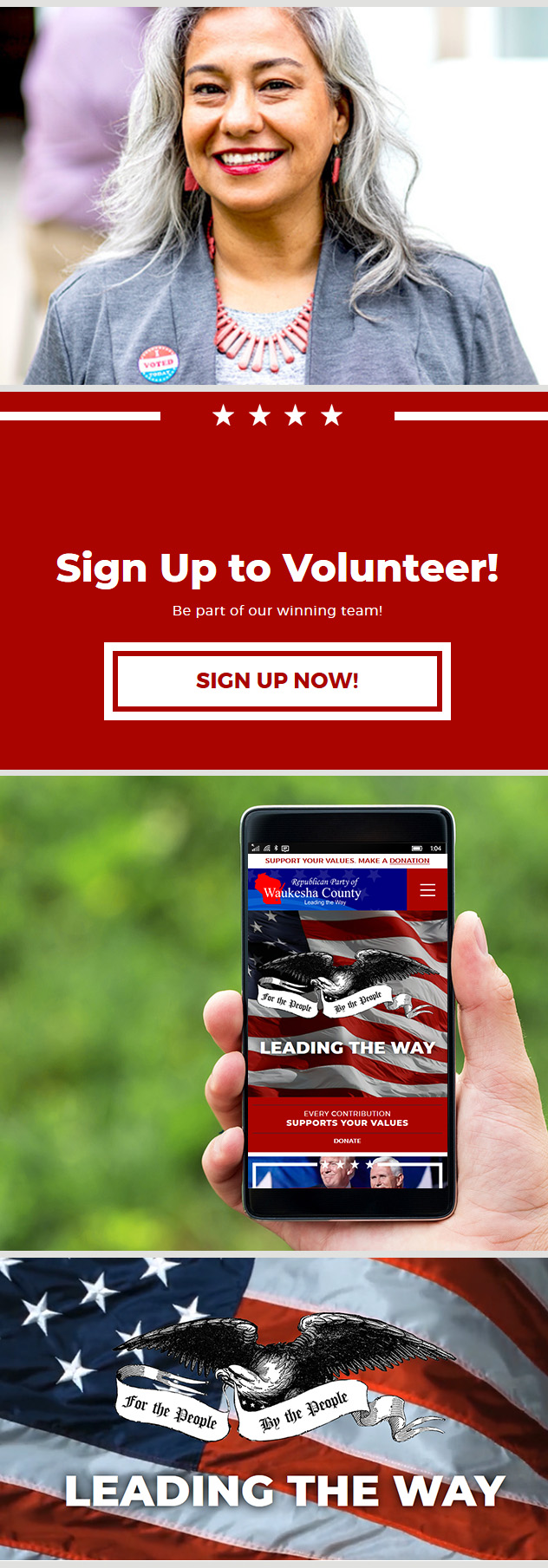 Milwaukee web marketing for Waukesha GOP