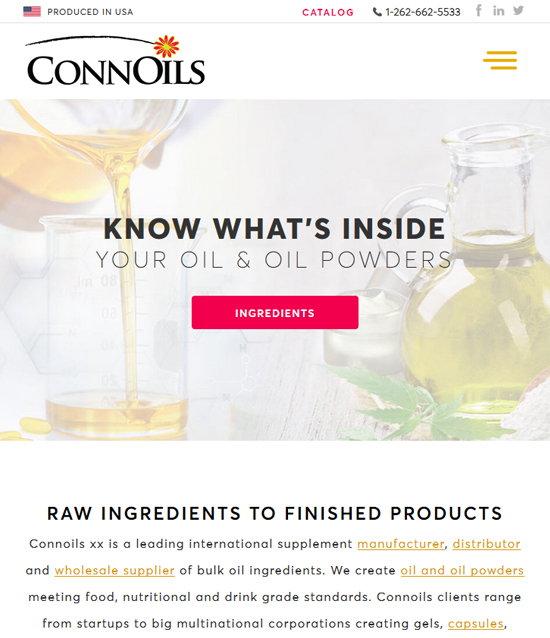 You might think: Not in my industry! We’re B2B! Website design Connoils